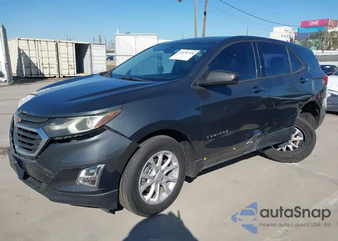 2018 Chevrolet Equinox Ls z USA, uszkodzony, nr VIN 3GNAXHEV4JS645738